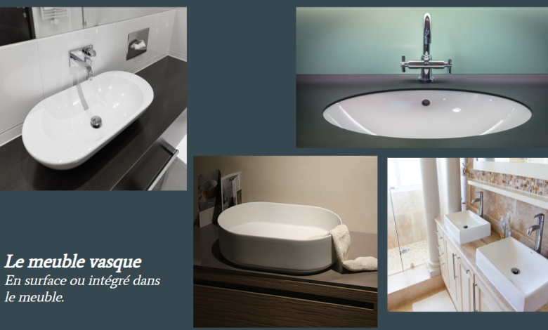 Le meuble vasque