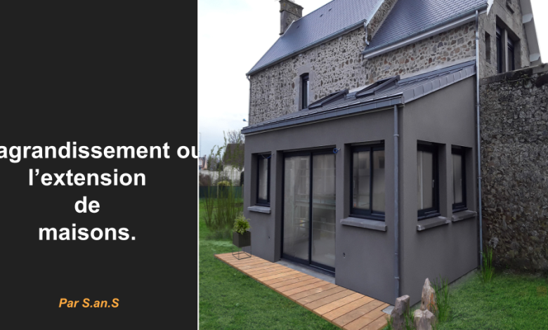 Agrandissement de maison - Boonyan Info