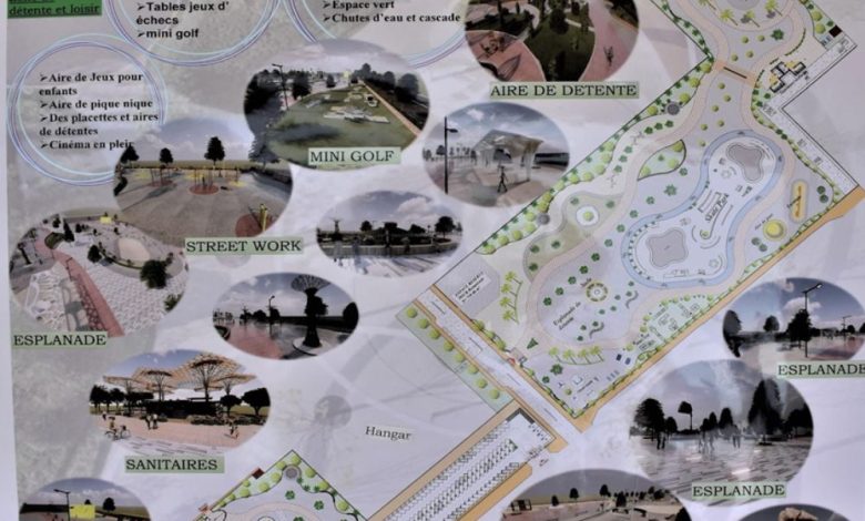 Aménagement d’un parc urbain au quartier d’affaires de Bab Ezzouar, BOONYAN Info, première plateforme d'articles sur le Bâtiment et l'immobilier