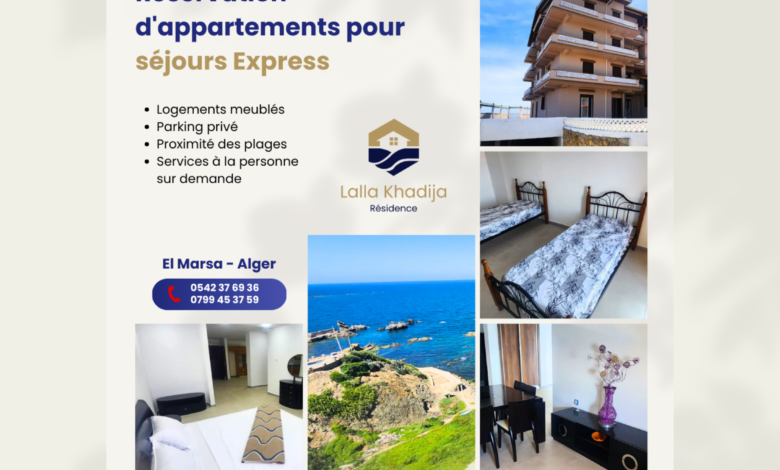 location à la nuitée à Alger - Boonyan Info