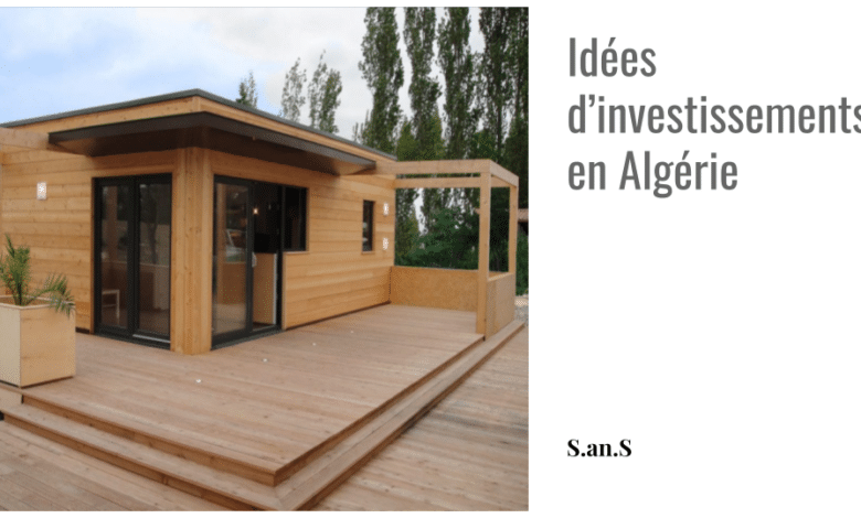 Idées d’investissements en Algérie - Boonyan Info