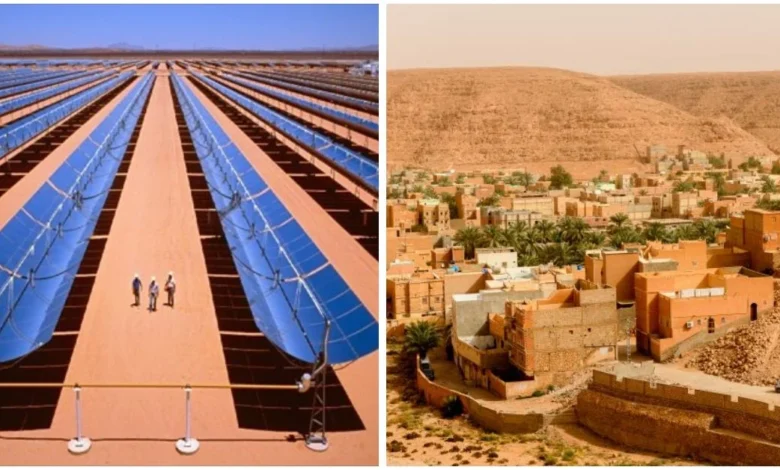 panneau solaire à tamadjert