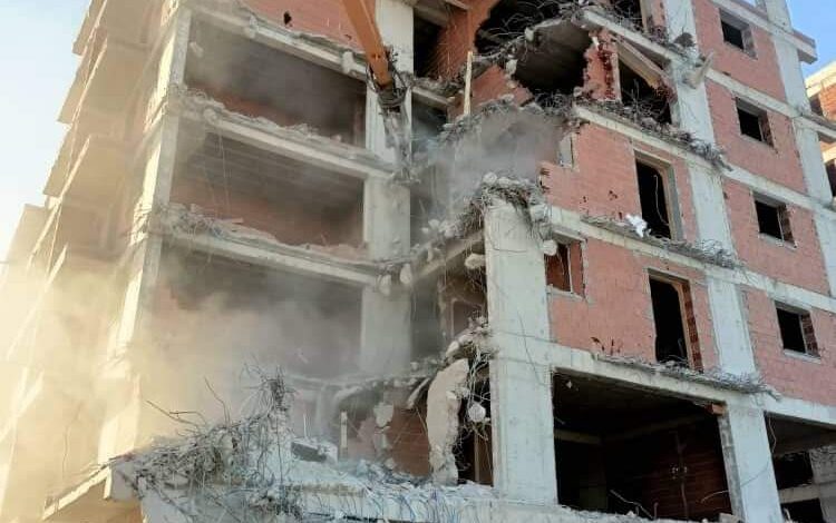 démolition bâtiment Algérie