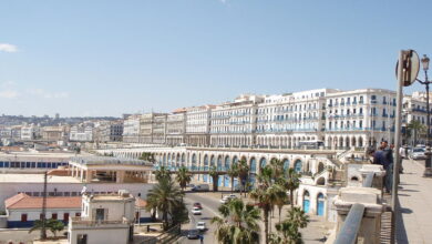 Alger centre front de mer
