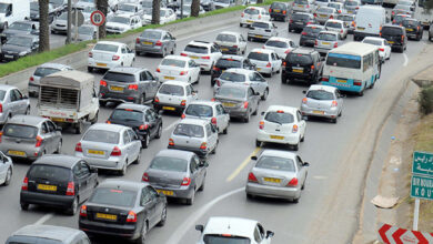 Embouteillage à Alger