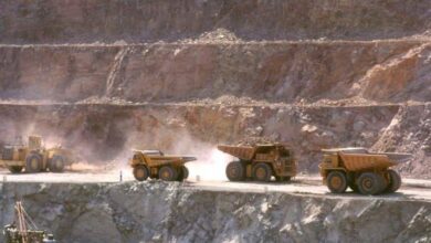 Extraction de fer à Gara Djebilet