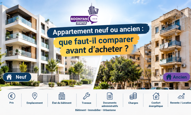 🏠 Appartement neuf ou ancien : lequel choisir ?